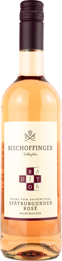 Bischoffinger Spätburgunder Rosé Tradition halbtrocken 2022