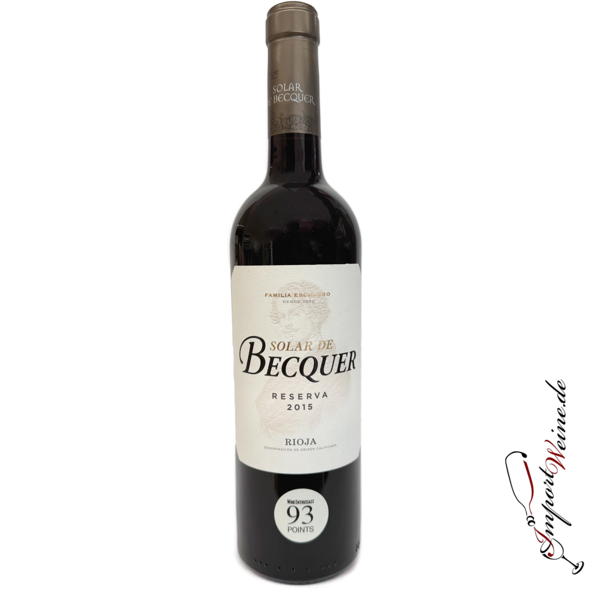 Bodegas Escudero Solar de Becquer Reserva Rioja D.O. 2015