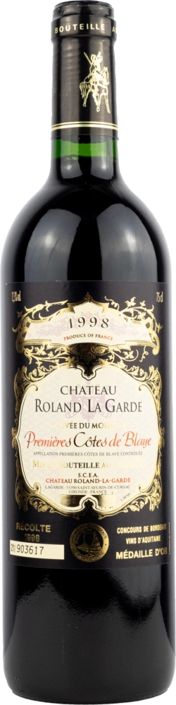 Château Roland La Garde Cuvée du Moulin 1998
