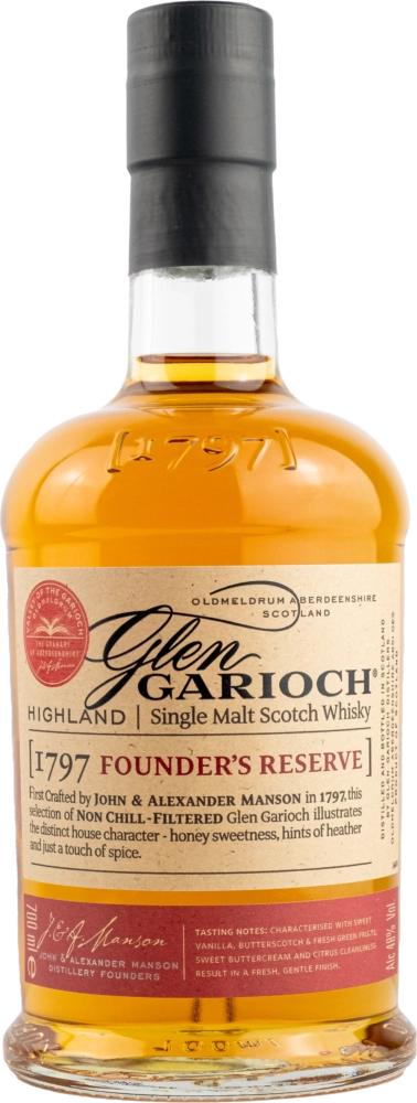 Glen Garioch "Founder's Reserve Highland Single Malt Scotch Whisky 48%