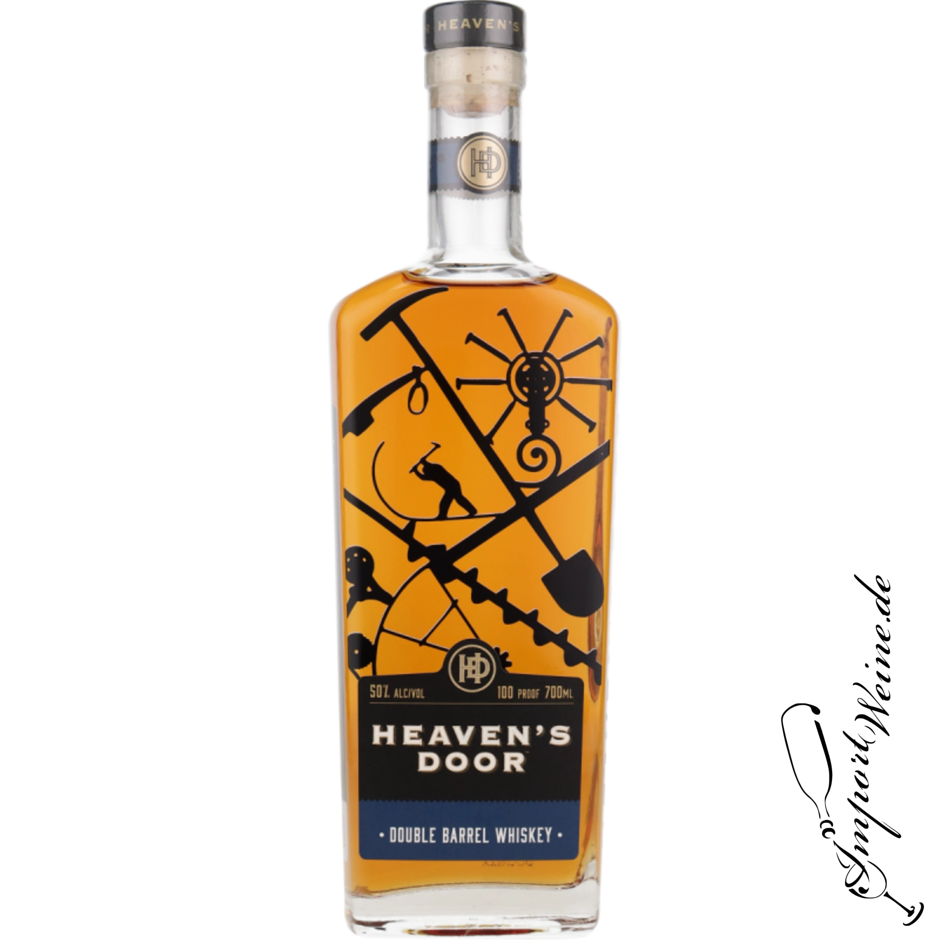 Heaven's Door Double Barrel Blend American Whiskey 50% 0.7l