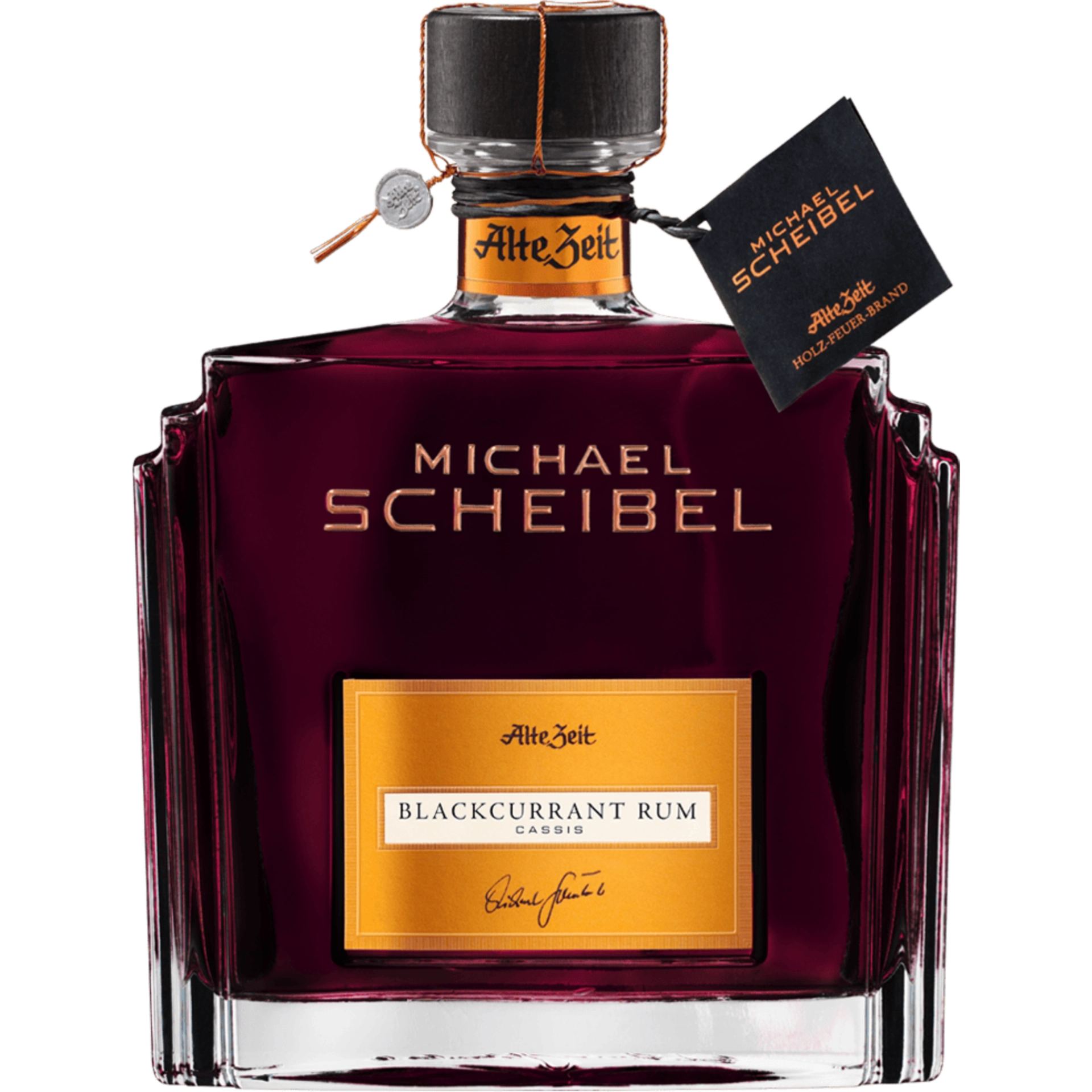 Brennerei Scheibel Alte Zeit Blackcurrant Rum Likör 0.70 l 35%