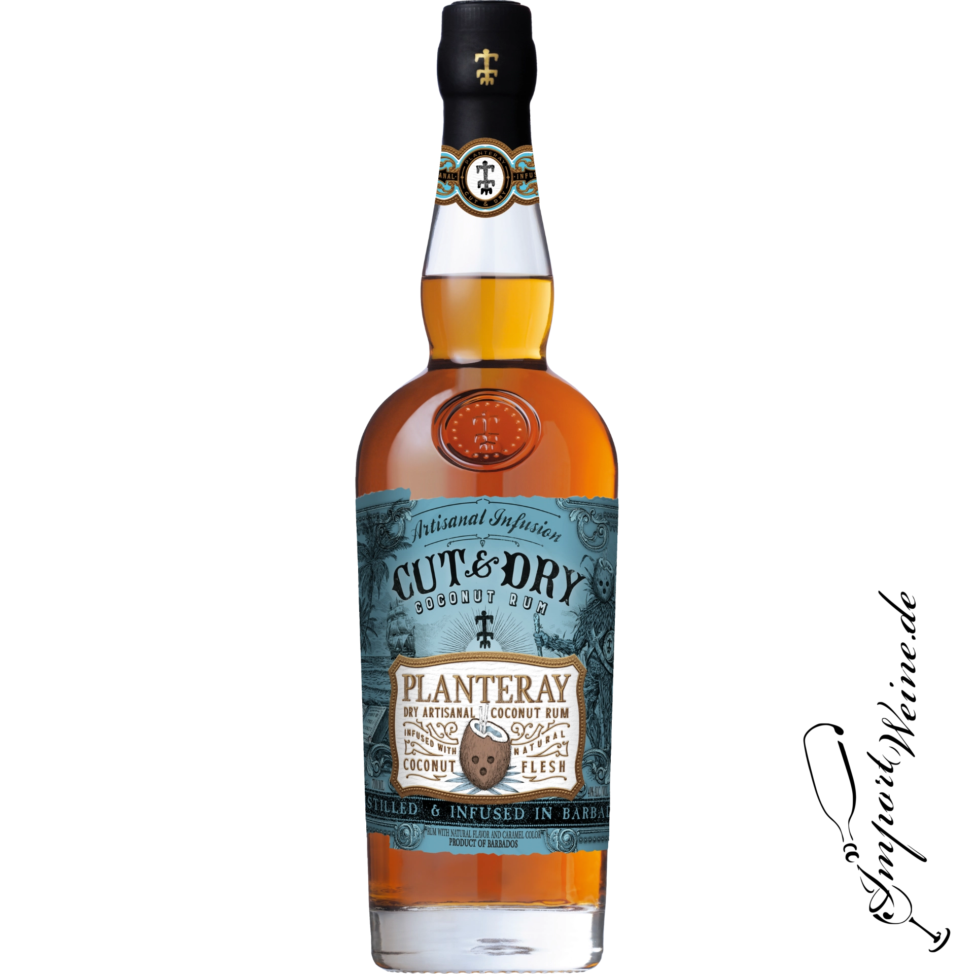 Planteray Rum Cut & Dry Coconut 40% 0.70L