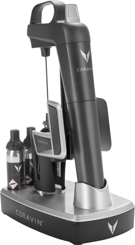 Coravin Model Two Elite System Mattschwarz + Podest Premium Coravin Model Two Elite System Mattschwarz + Podest Premium