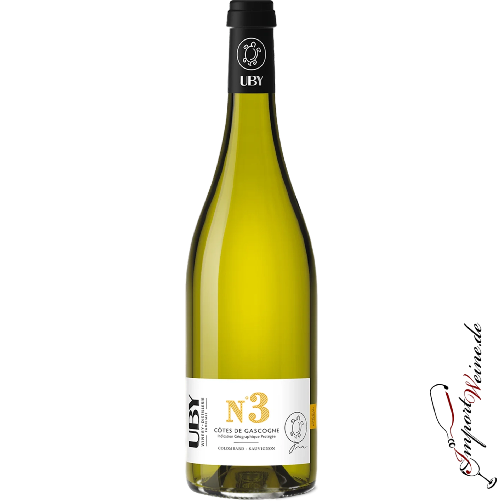 Uby No. 3 Colombard-Sauvignon blanc Côtes de Gascogne IGP 2025
