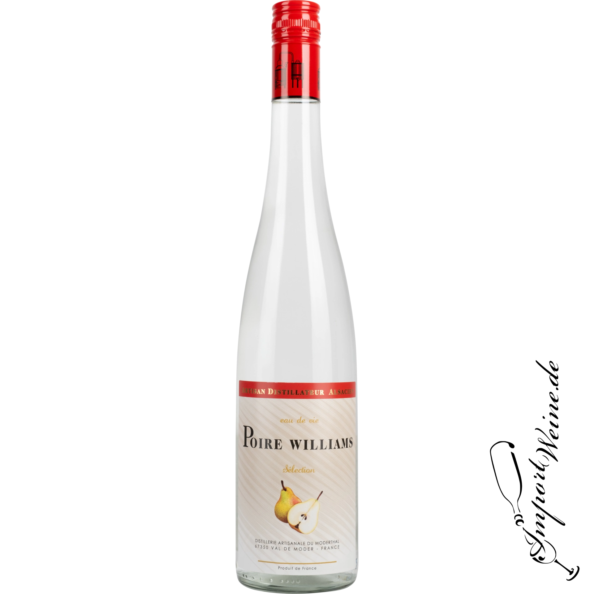 Distillerie Artisanale du Moderthal EAU DE VIE Poire Williams Sélection 40%