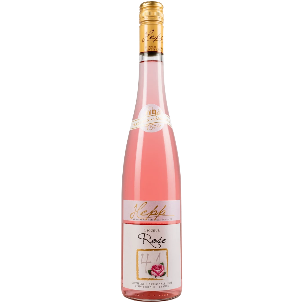 Distillerie Hepp Liqueur Rose Rosenlikör Nr. 41