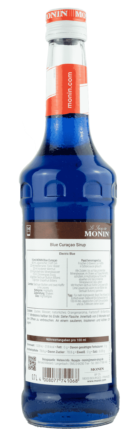 Monin Sirup Blue Curaçao 0.7l