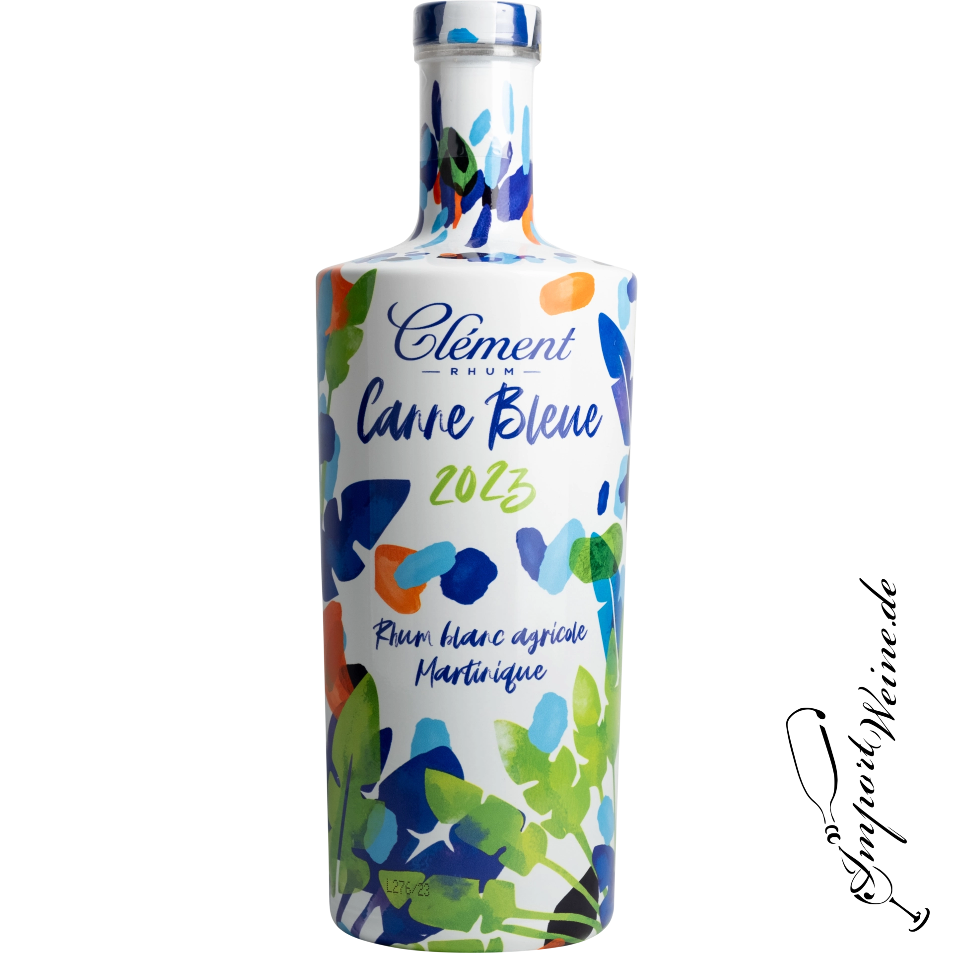 Clément Canne Bleue Blanc Rhum 50% 0.70l 2023 Clément Canne Bleue Blanc Rhum 50% 0.70l 2023