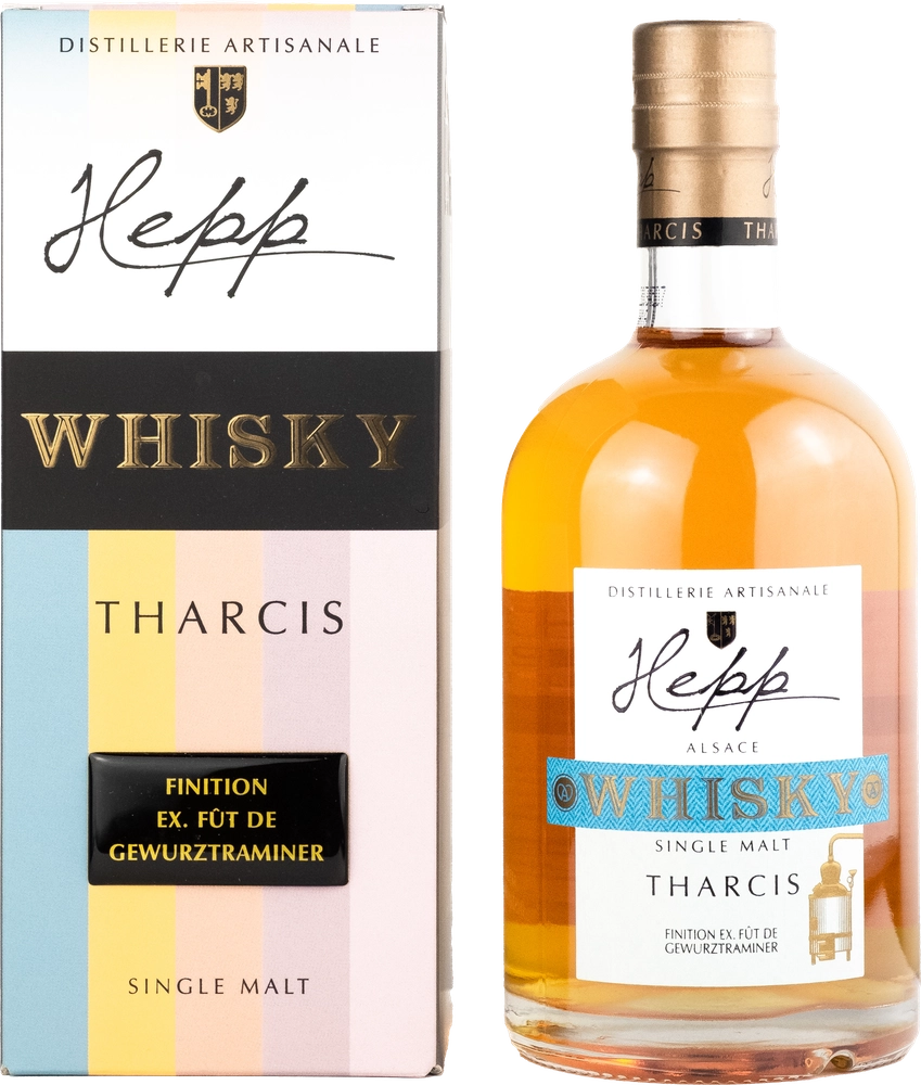 Distillerie Hepp Finition Marc de Gewurztraminer Single Malt Whisky Alsacien