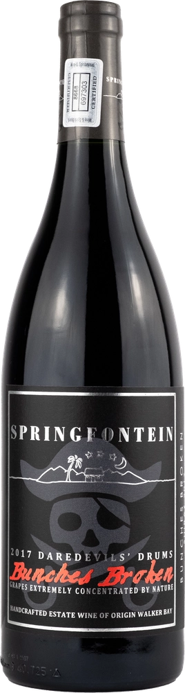 Springfontein Daredevils Drums Bunches Broken Shiraz 2017