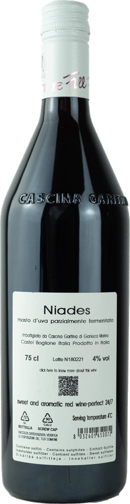 Cascina Garitina Niades Mosto d‘Uva 4% 0.75l