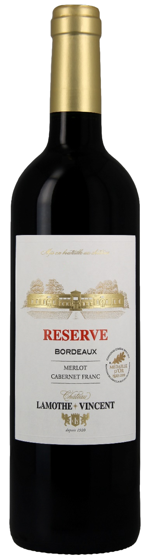 Château Lamothe Vincent Rouge Bordeaux AOC Reserve 2019