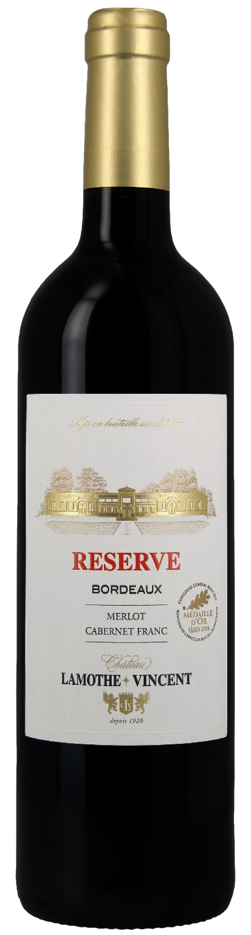 Château Lamothe Vincent Rouge Bordeaux AOC Réserve 2020