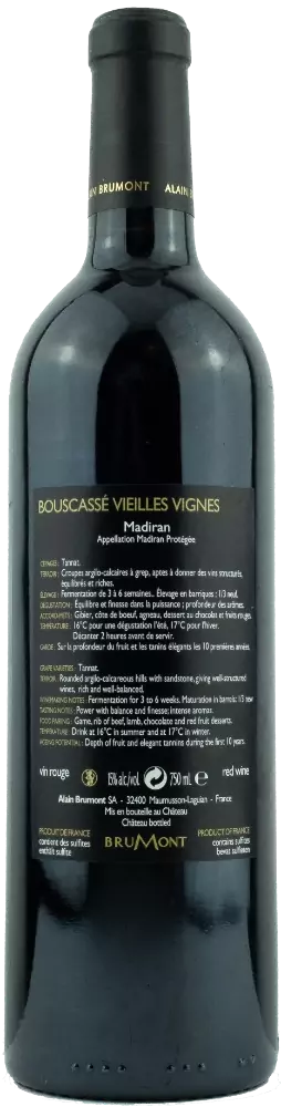 Château_Bouscassé_Vieilles_Vignes_Madiran