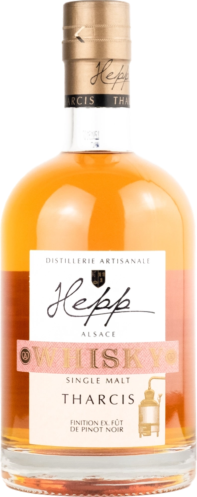 Distillerie Hepp Finition Pinot Noir. Single Malt Whisky Alsacien
