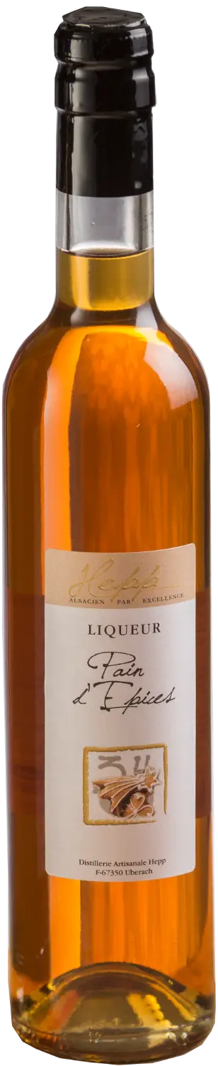 Distillerie Hepp Liqueur de Pain d'épice Nr. 34 Lebkuchenlikör Hepp_Nr._34_Lebkuchenlikör