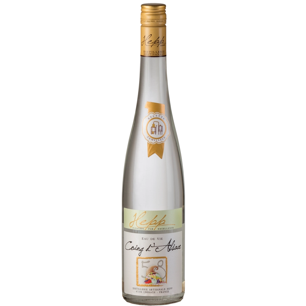 Distillerie Hepp EAU DE VIE Coing d´Alsace Nr. 58 Quitte