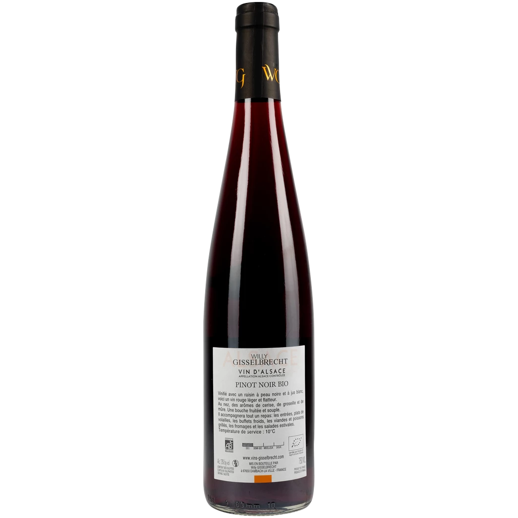 Gisselbrecht Pinot Noir d'Alsace AC Tradition Bio 2021