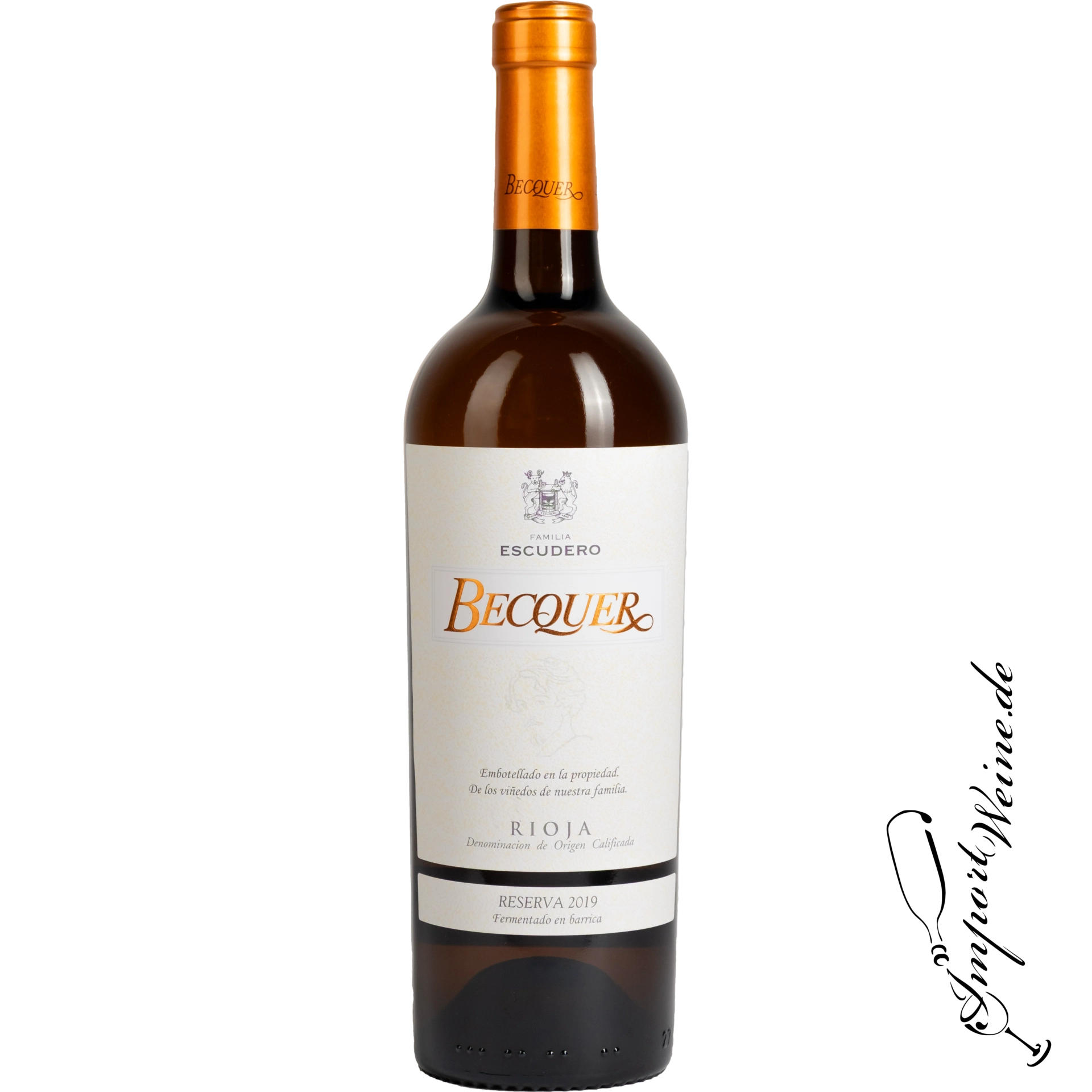 Bodegas Escudero Becquer Blanco Reserva Rioja D.O. 2019 Bodegas Escudero Becquer Blanco Reserva Rioja D.O. 2019