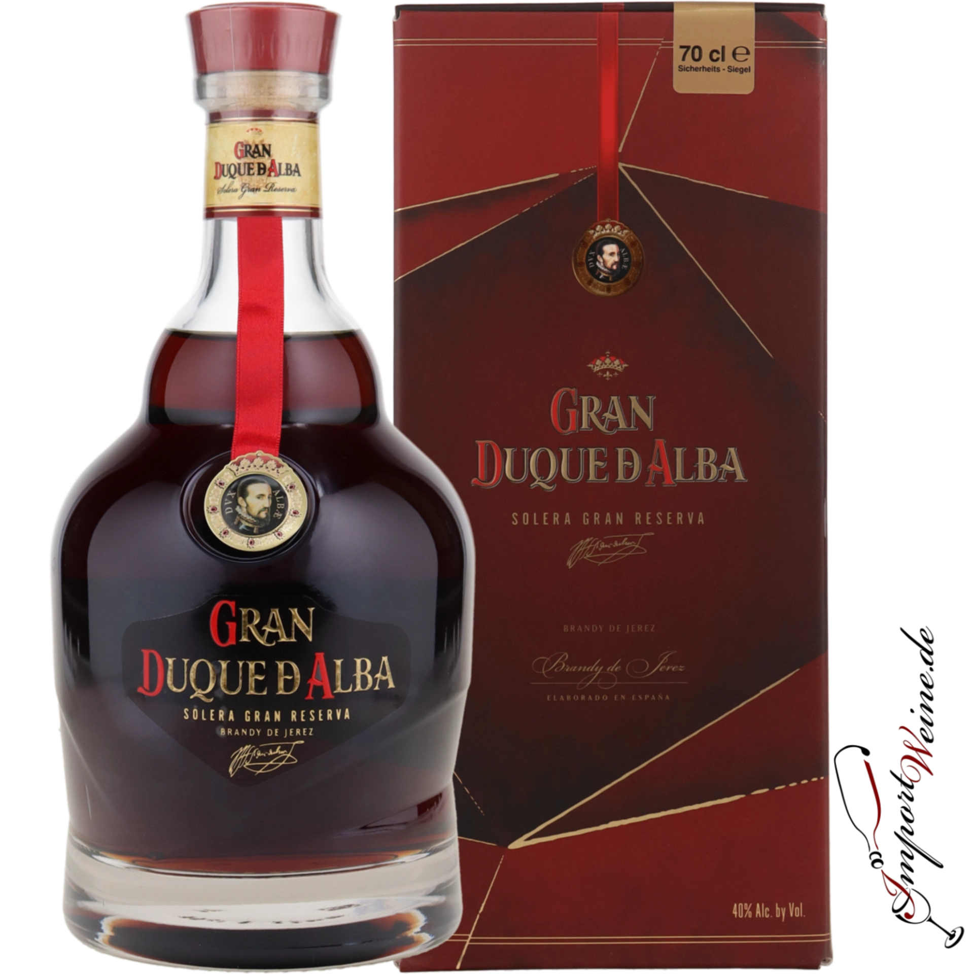 Gran Duque d'Alba Brandy Solera Gran Reserva 40% 0.7l