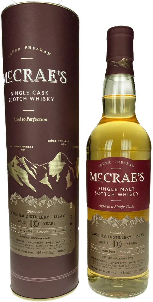 Mc Crae's Caol Ila Single Malt Scotch Whisky 10 years 0.70l