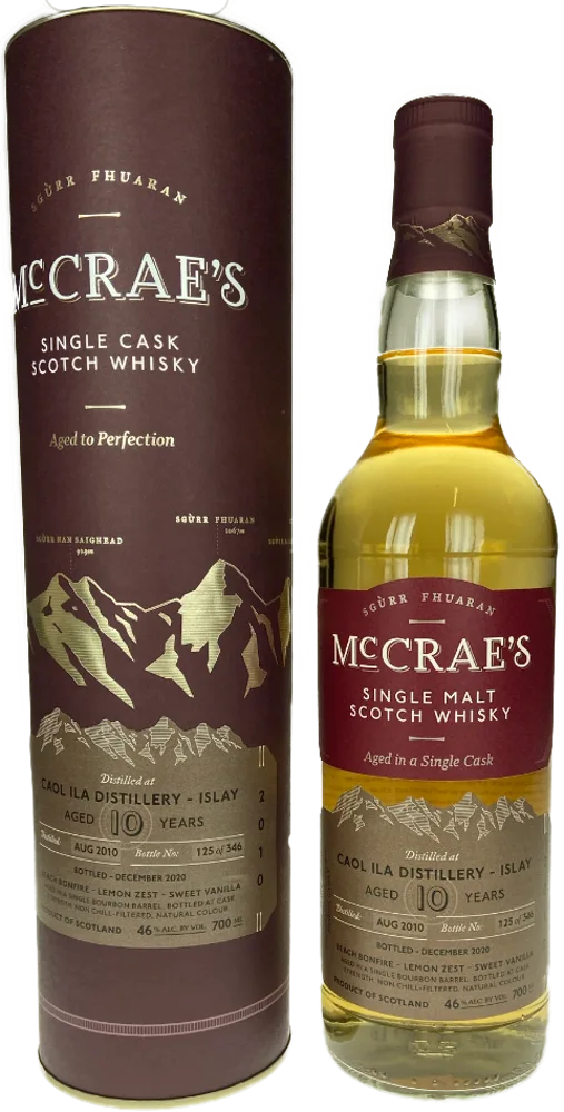 McCrae's Caol Ila Single Malt Scotch Whisky 10 years 0.70l