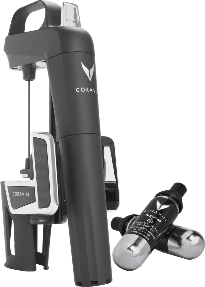 Coravin Model Two Elite System Mattschwarz + Podest Premium Coravin Model Two Elite System Mattschwarz + Podest Premium