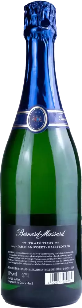 Bernard - Massard_Tradition_halbtrocken_Jahrgangssekt