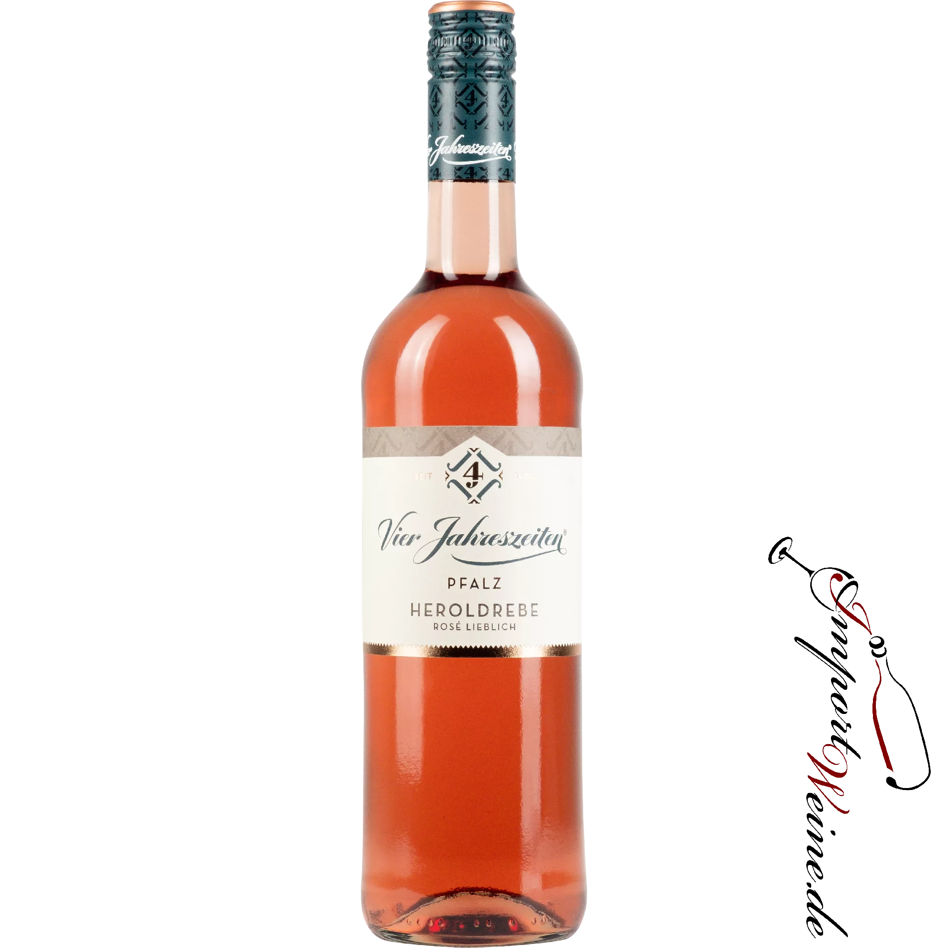 Vier Jahreszeiten Winzer Heroldrebe Rosé D.Q. 2023 Vier Jahreszeiten Winzer Heroldrebe Rosé D.Q. 2023