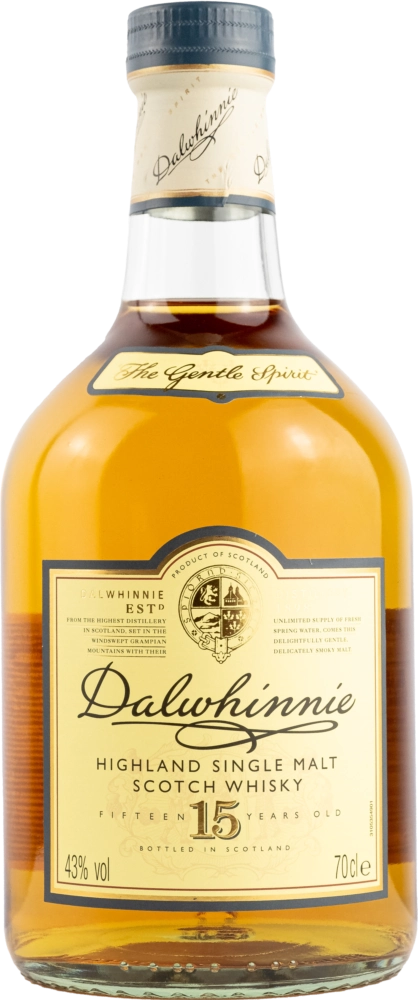 Dalwhinnie Highland Single Malt Scotch Whisky 15 years