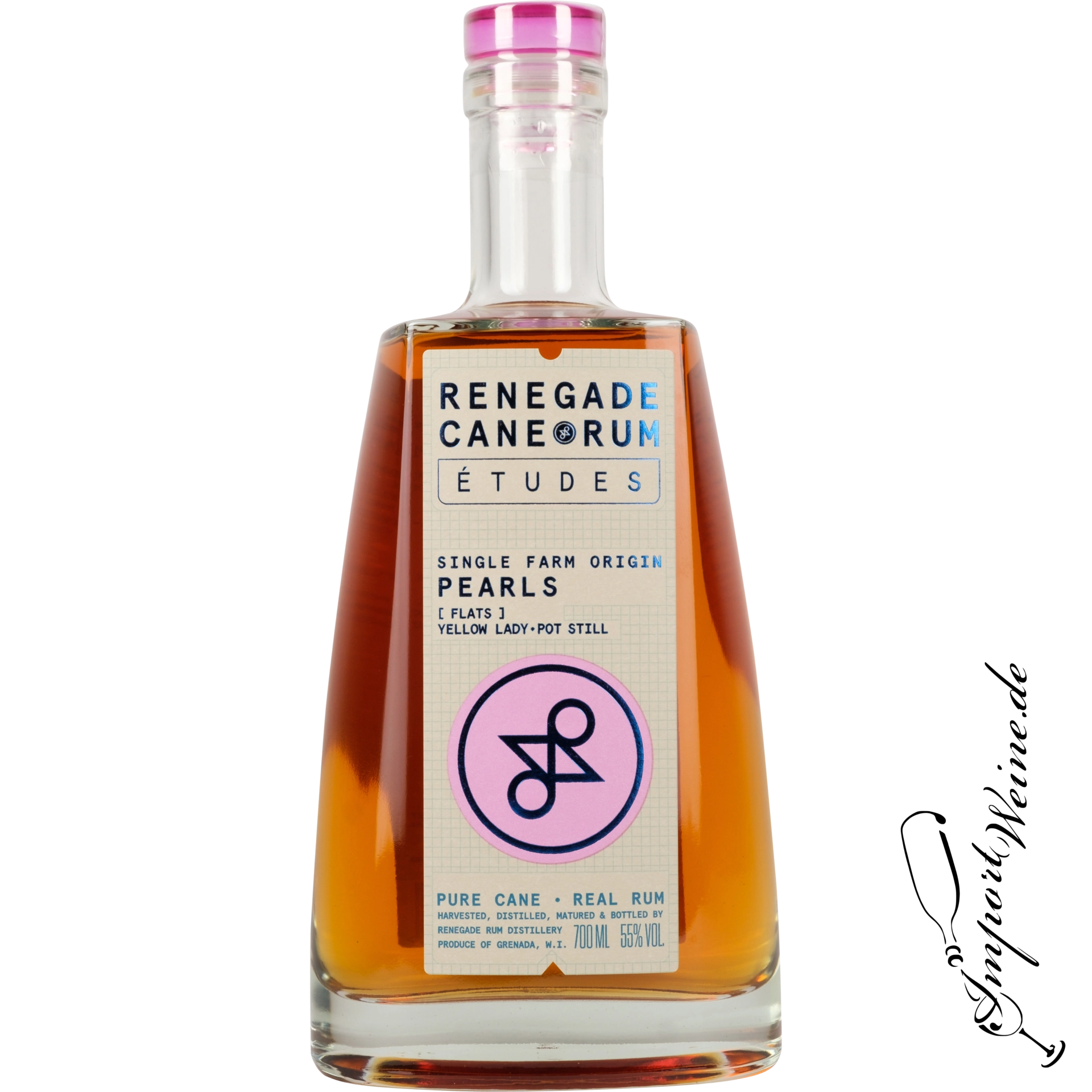 Renegade Cane Rum Études 55% Pearls 0.70 l